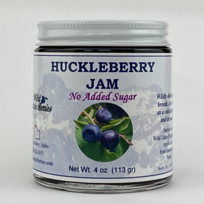 Huckleberry Jam - 100% Fruit ~ No Added Sugar
